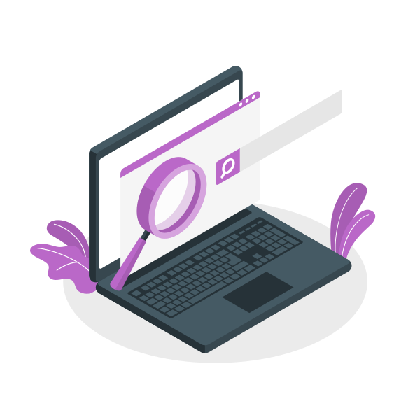 SEO & Content Strategy illustration