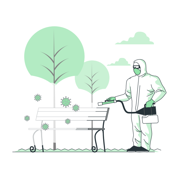 Sanitization support illustration