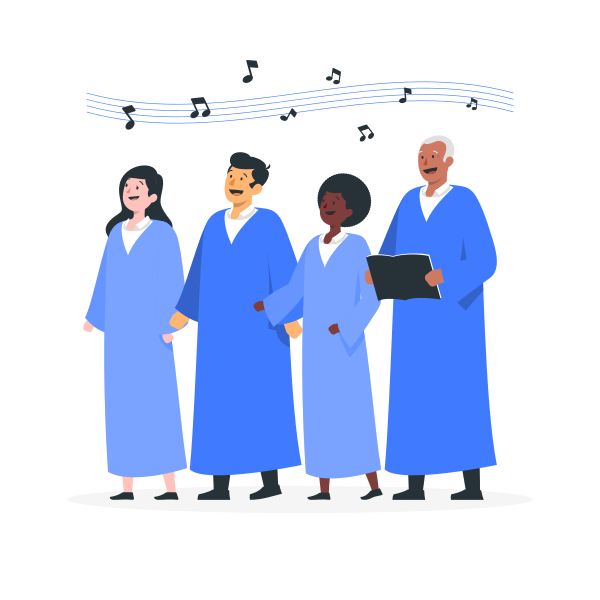 Gospel Choir Clipart