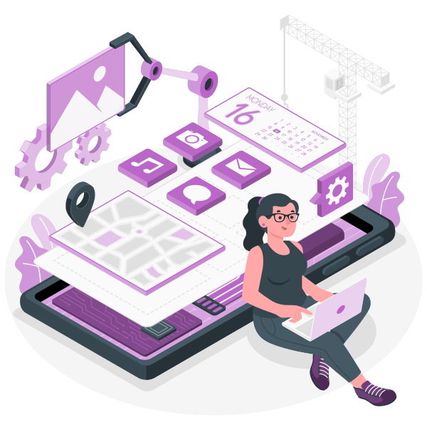 Mobile App Development illustration