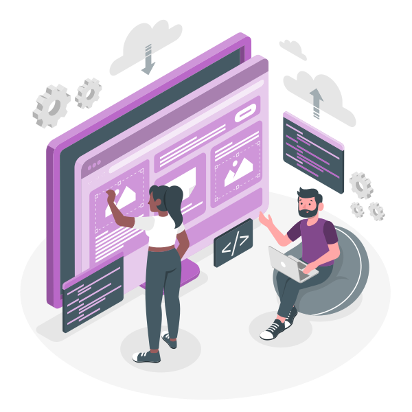 Website Development illustration